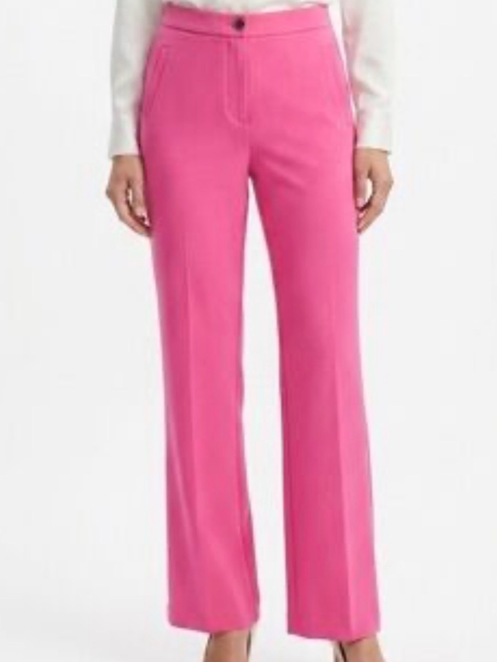 Jules & Leopoldo Zipperless Trousers in Pink. Small